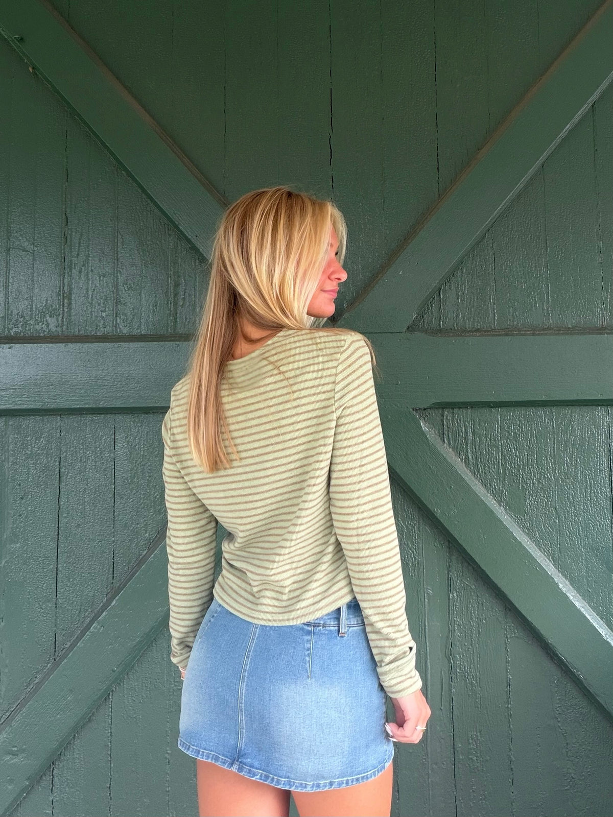 The Comfy Social Cardigan – Pistachio