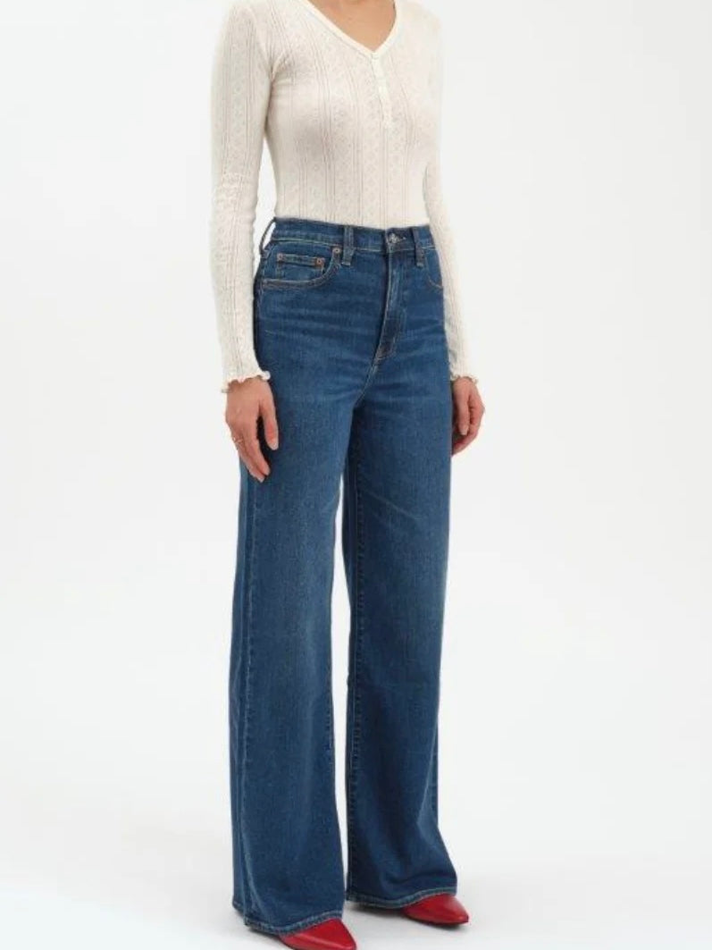 Daze Far Out High Rise Wide Leg