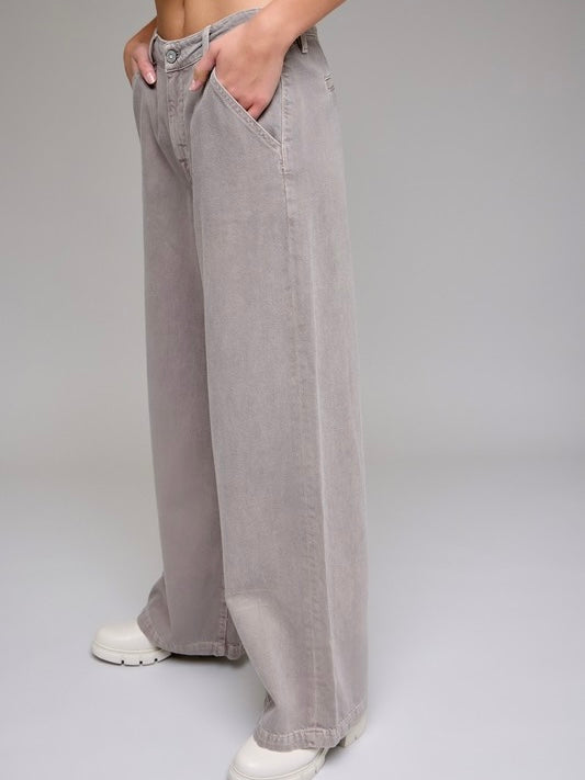Nori Gravel Extra Wide Leg Trouser