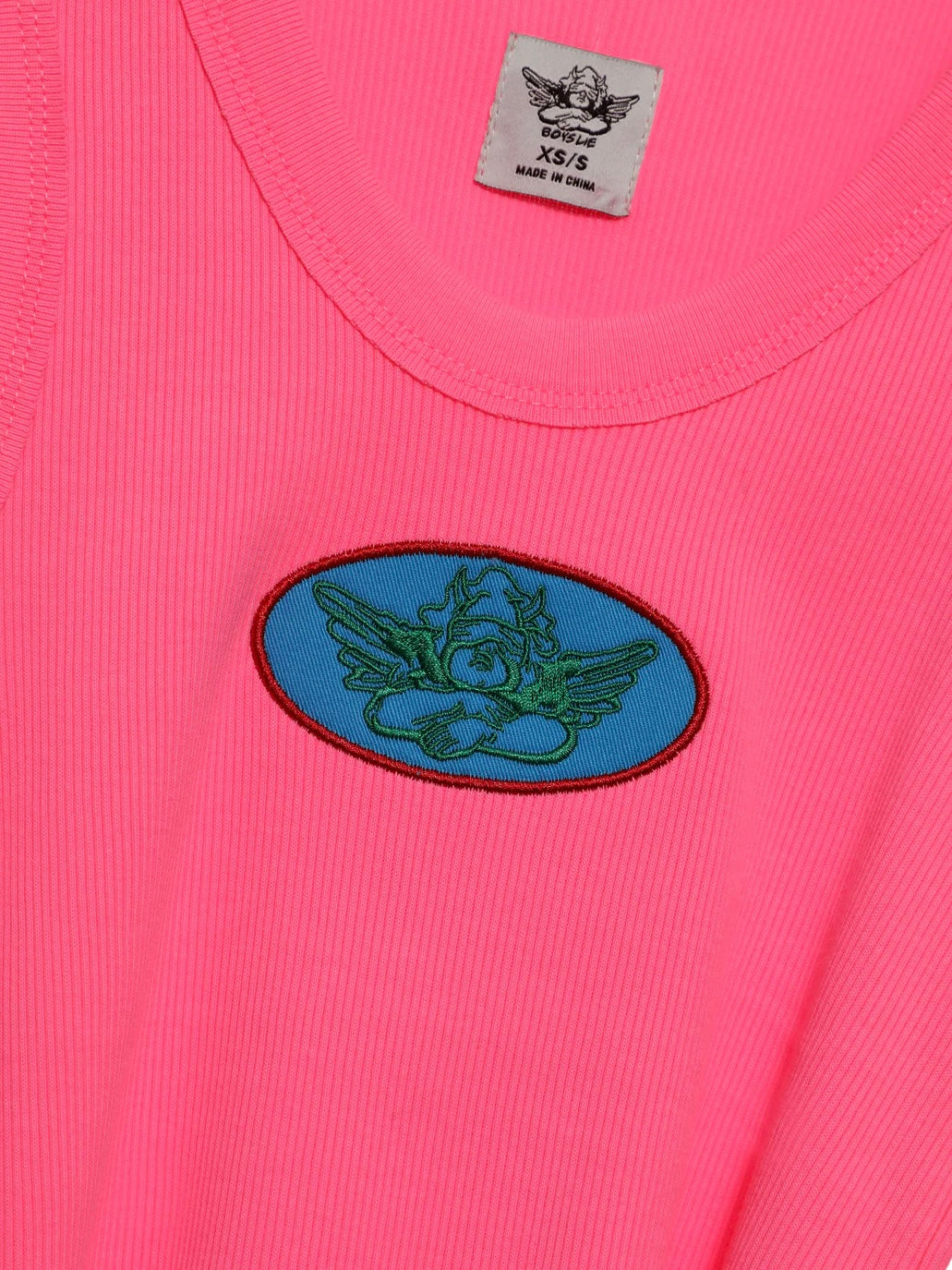 Boys Lie Bubble Gum Logo Randy Tank