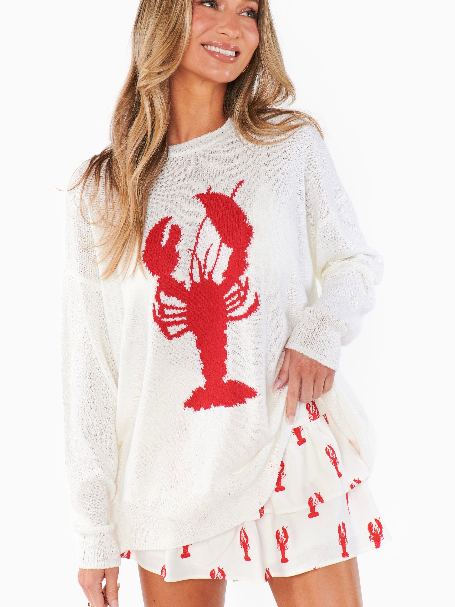 Woodsy Lobster Sweater