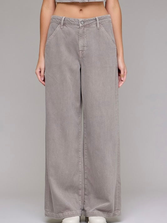 Nori Gravel Extra Wide Leg Trouser