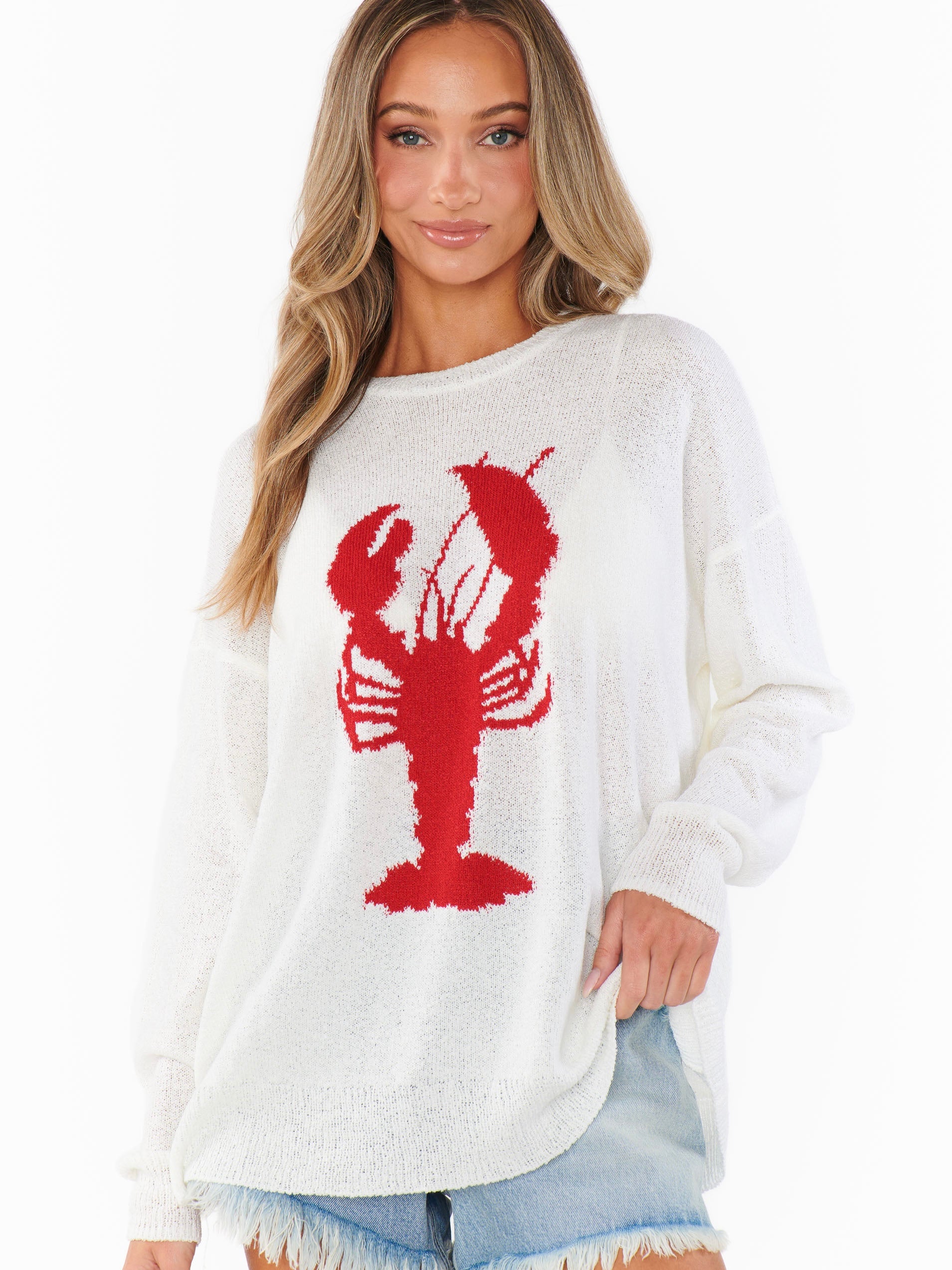 Woodsy Lobster Sweater