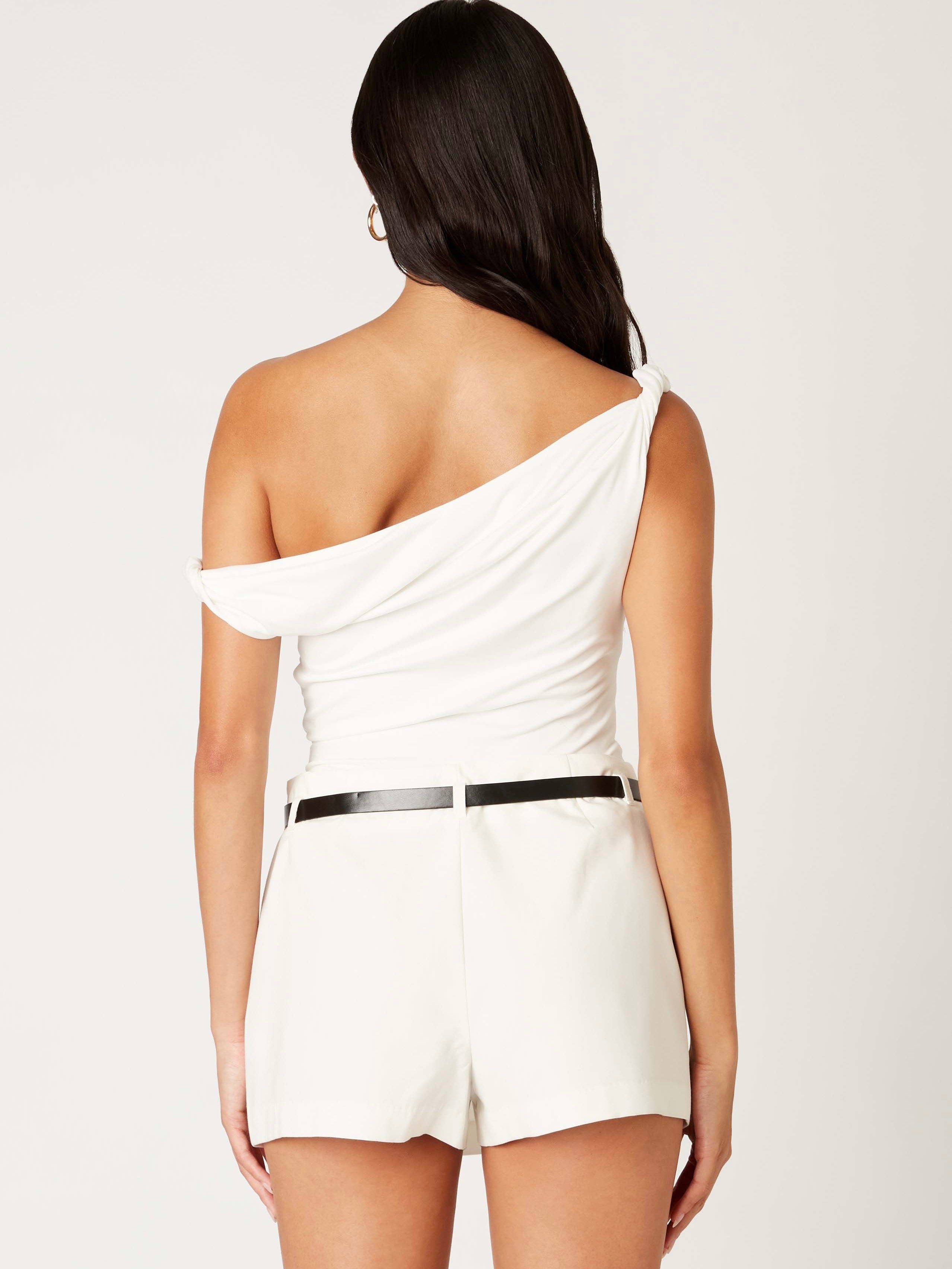 Milan White Off The Shoulder Top