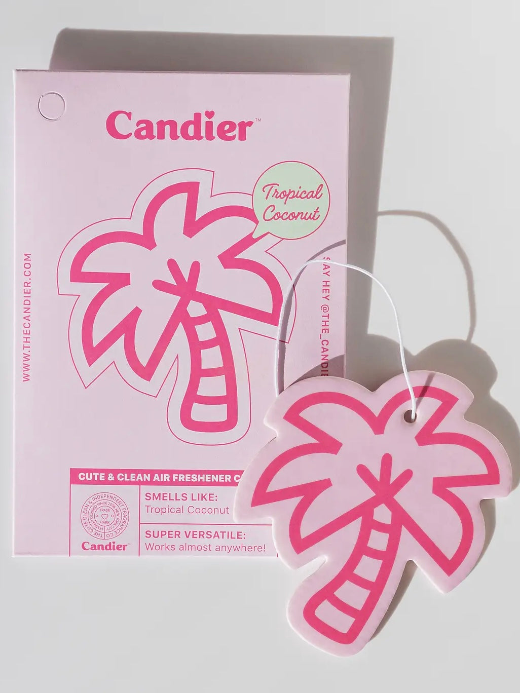 Palm Tree Perfume Coconut Scent Air Freshener Charm