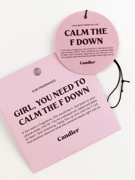 Calm Down Car Perfume