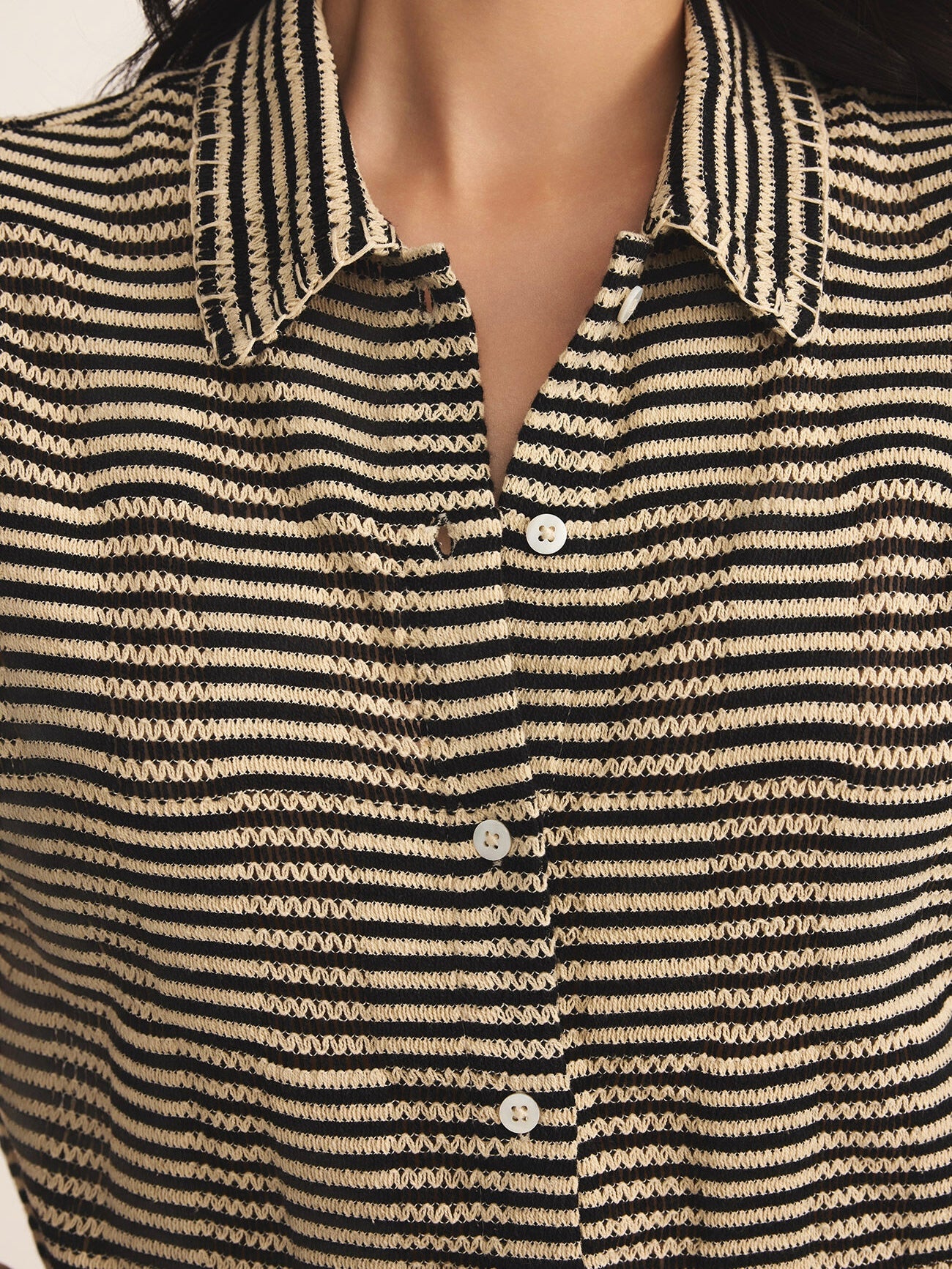 Monaco Button Up Top