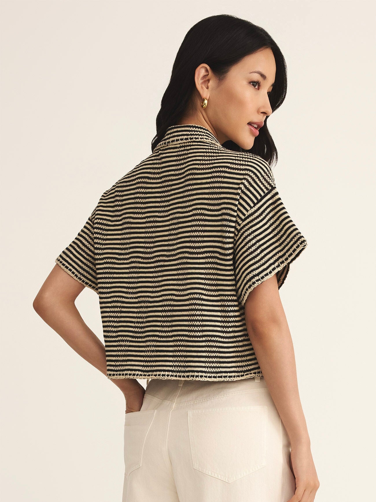 Monaco Button Up Top