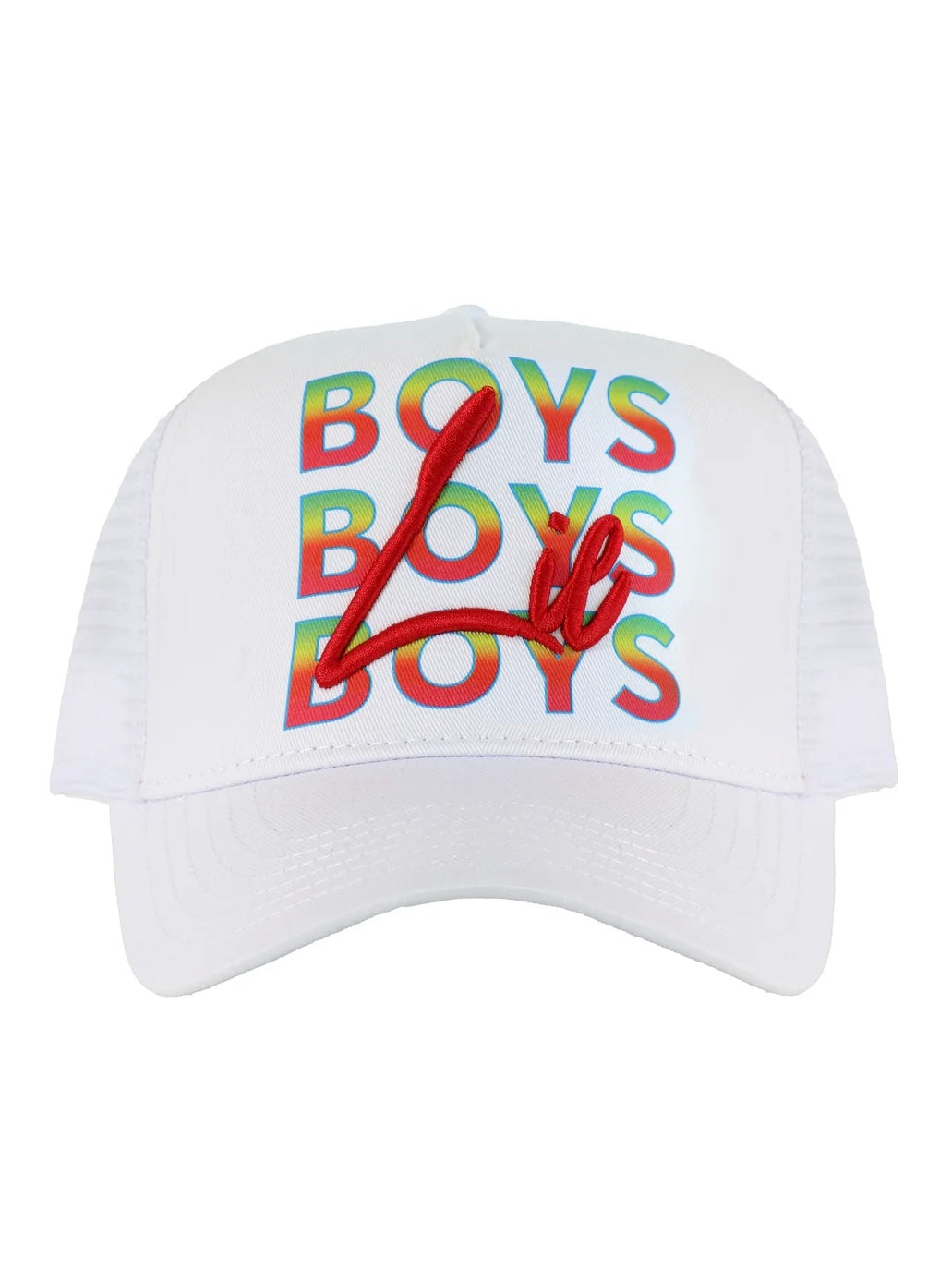 Boys Lie Boys Boys Boys Trucker Hat