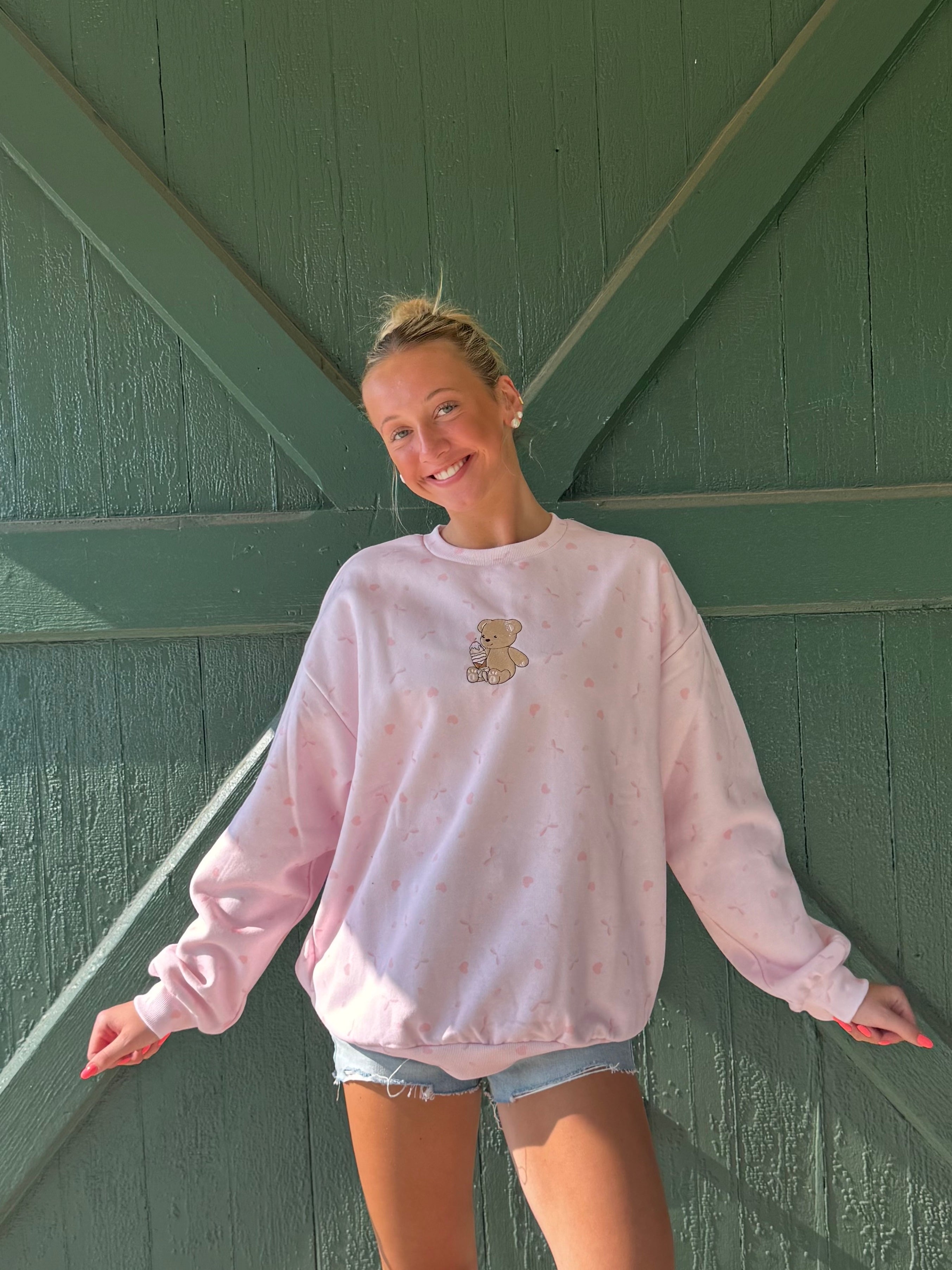 Happy Camp3r Sugar Petals Crewneck