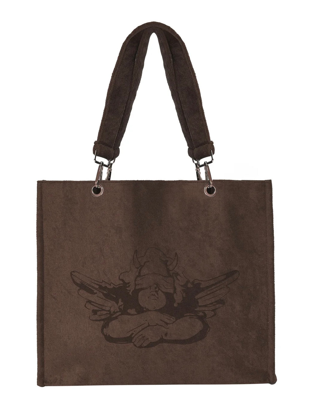 Boys Lie Terry Cloth Chocolate Rose Bag