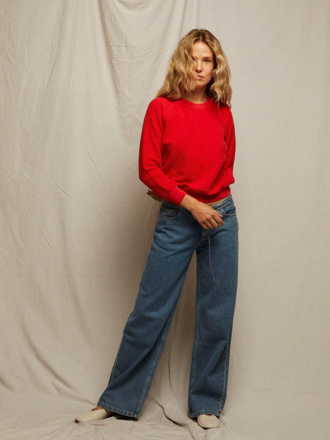 Ziggy Poppy Red Pullover