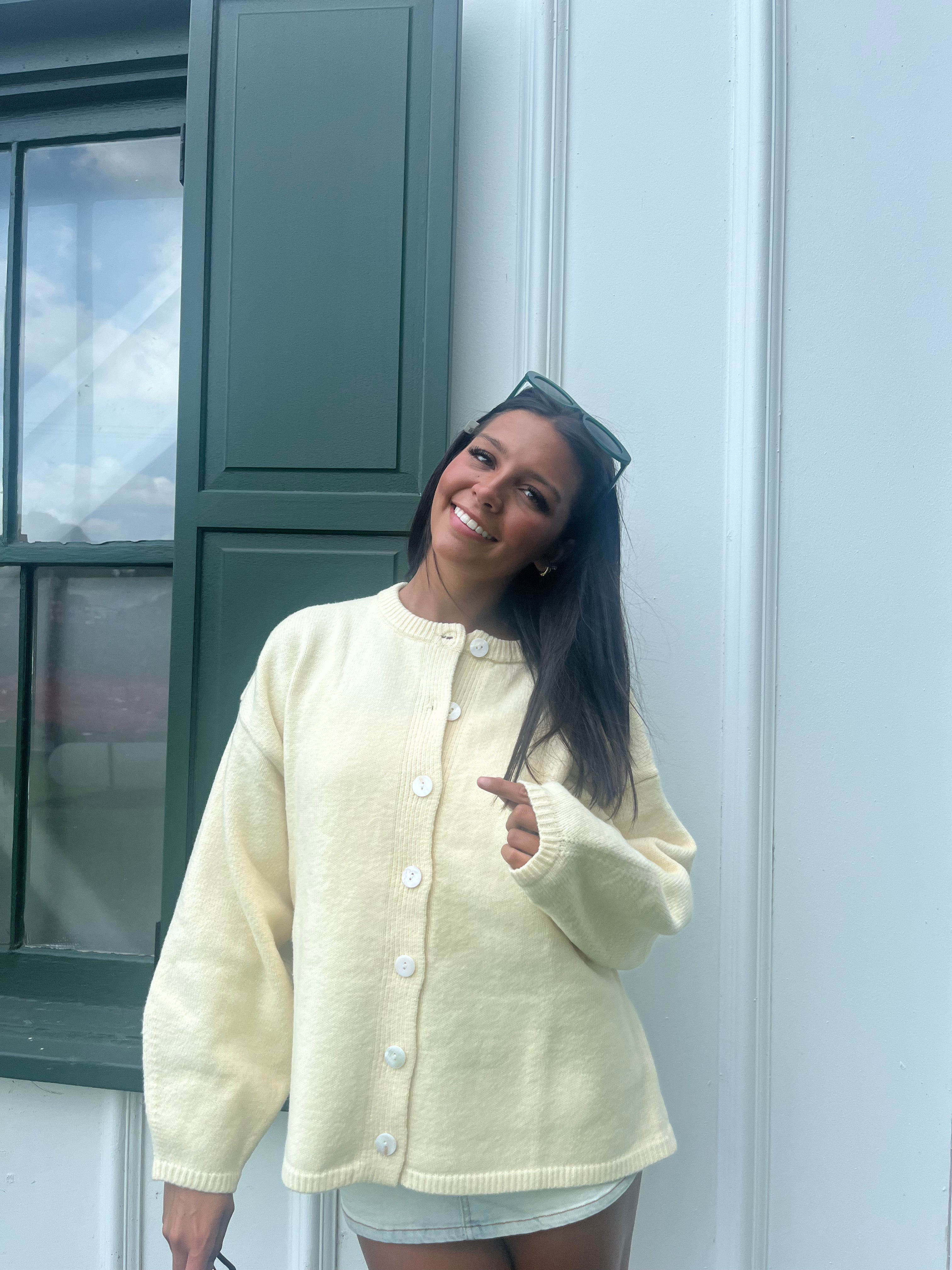 Ricki Butter Cardigan