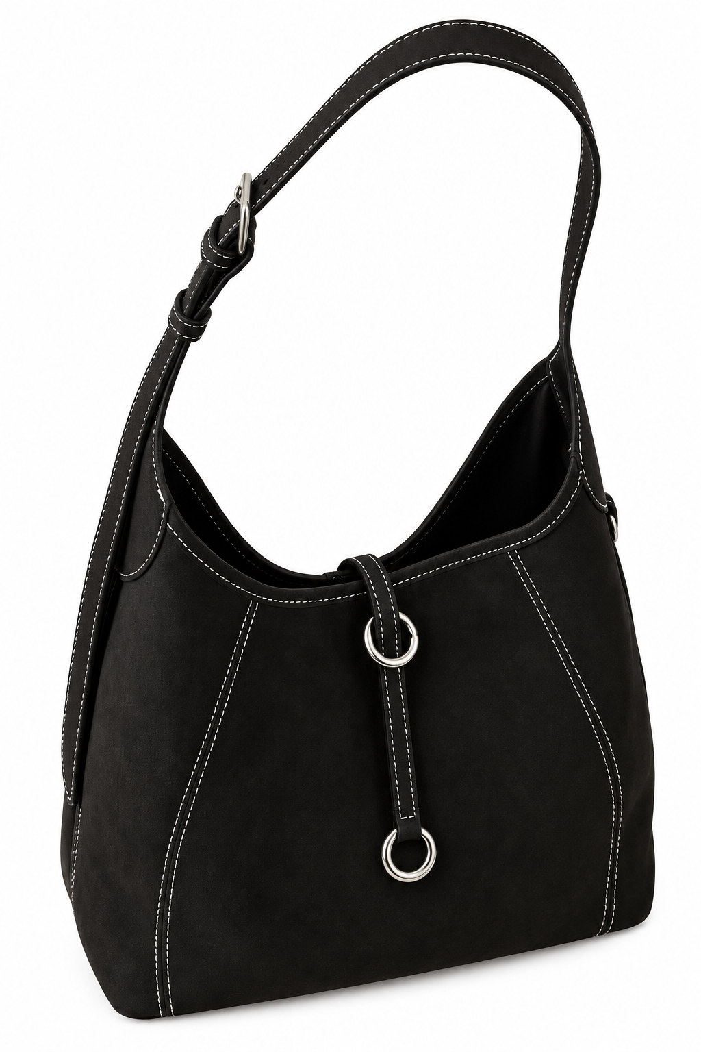 The Downtown Vegan Suede Oversized Tote
