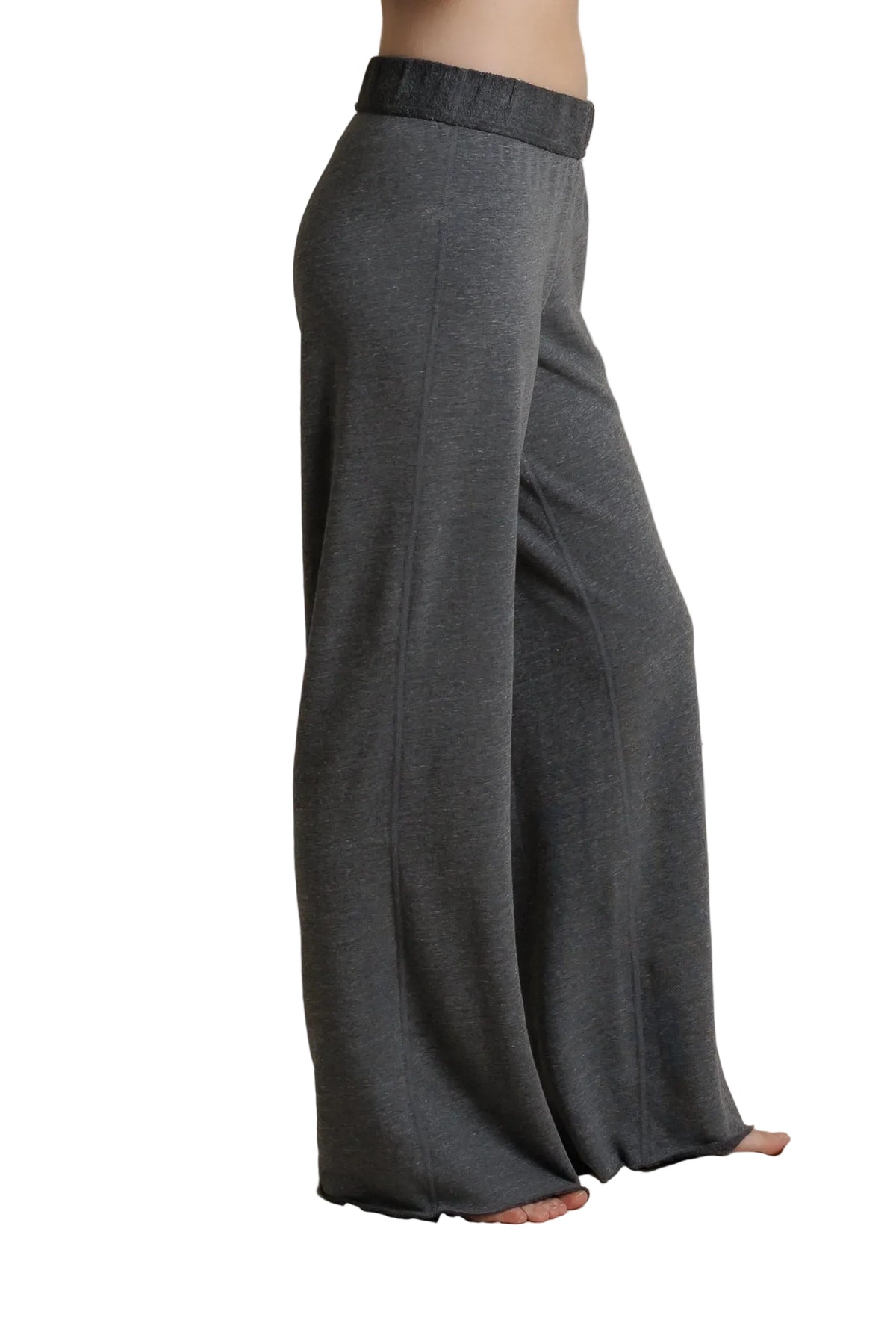 Perfect White Tee Marley Fleece Wide Leg Sweatpant – Cozy Cotton Lounge Pants