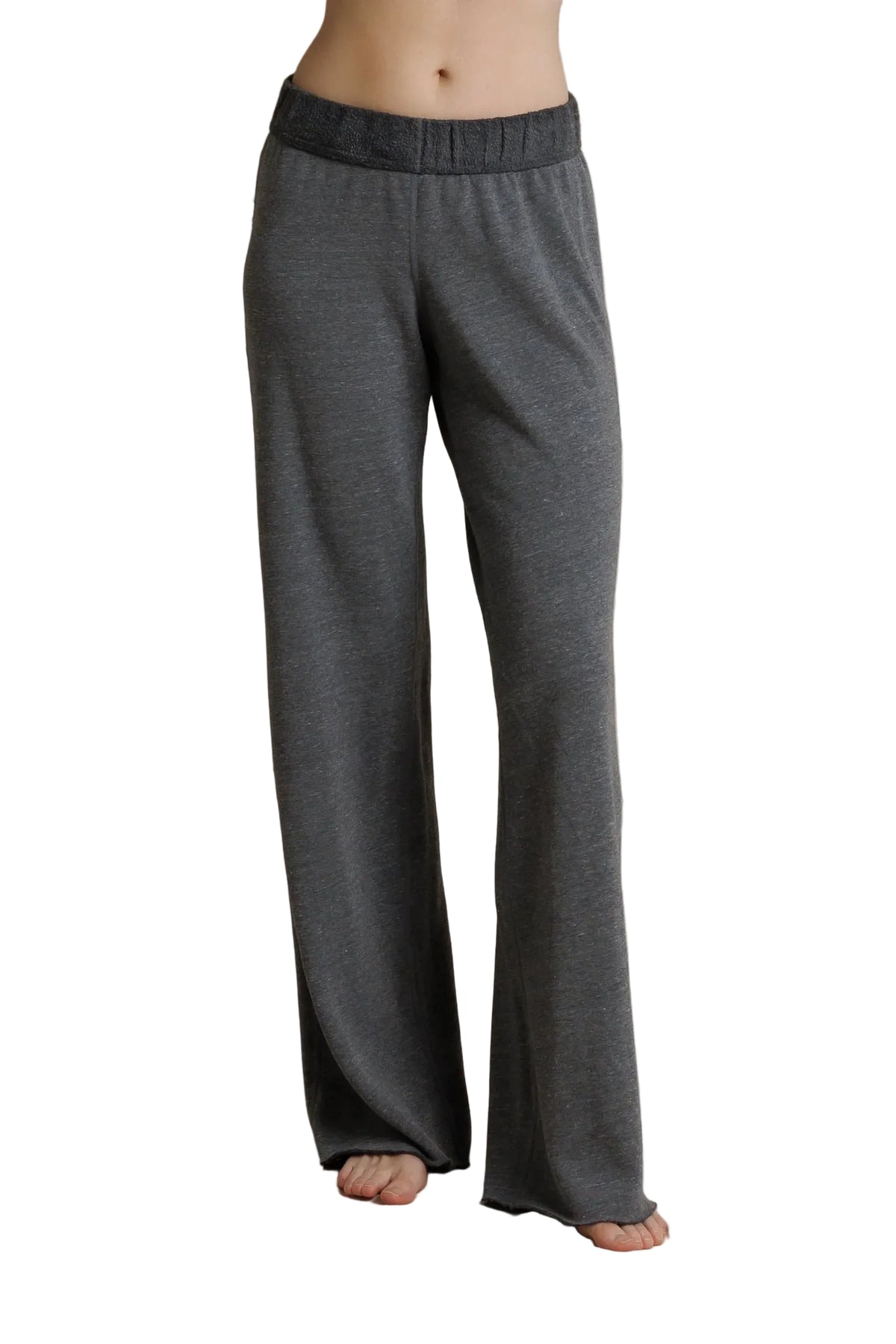 Perfect White Tee Marley Fleece Wide Leg Sweatpant – Cozy Cotton Lounge Pants