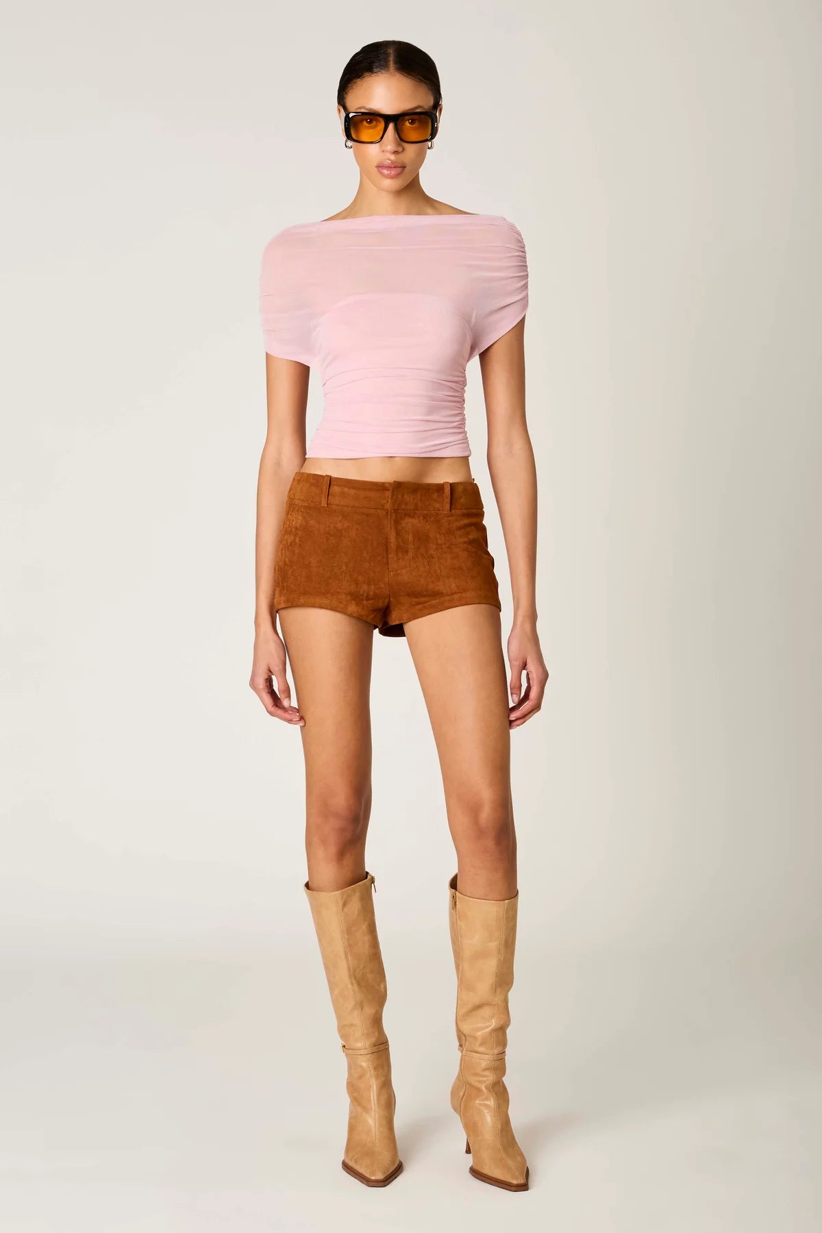 Nia-Yale Cameo Pink Top