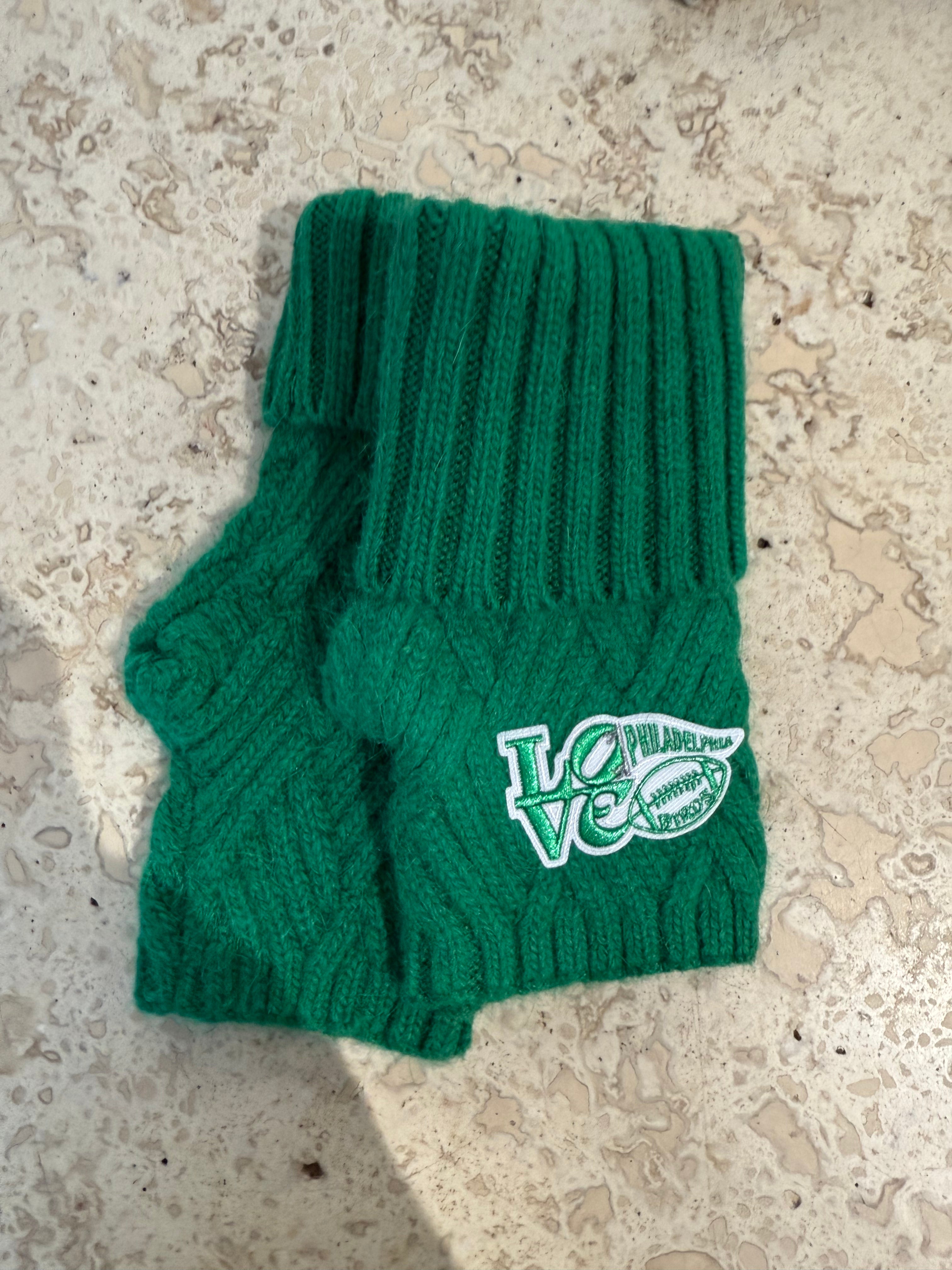 Love Birds Eagles Fingerless Gloves