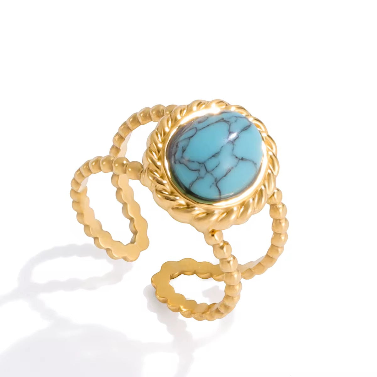 Cala Turquoise Ring – Water Resistant