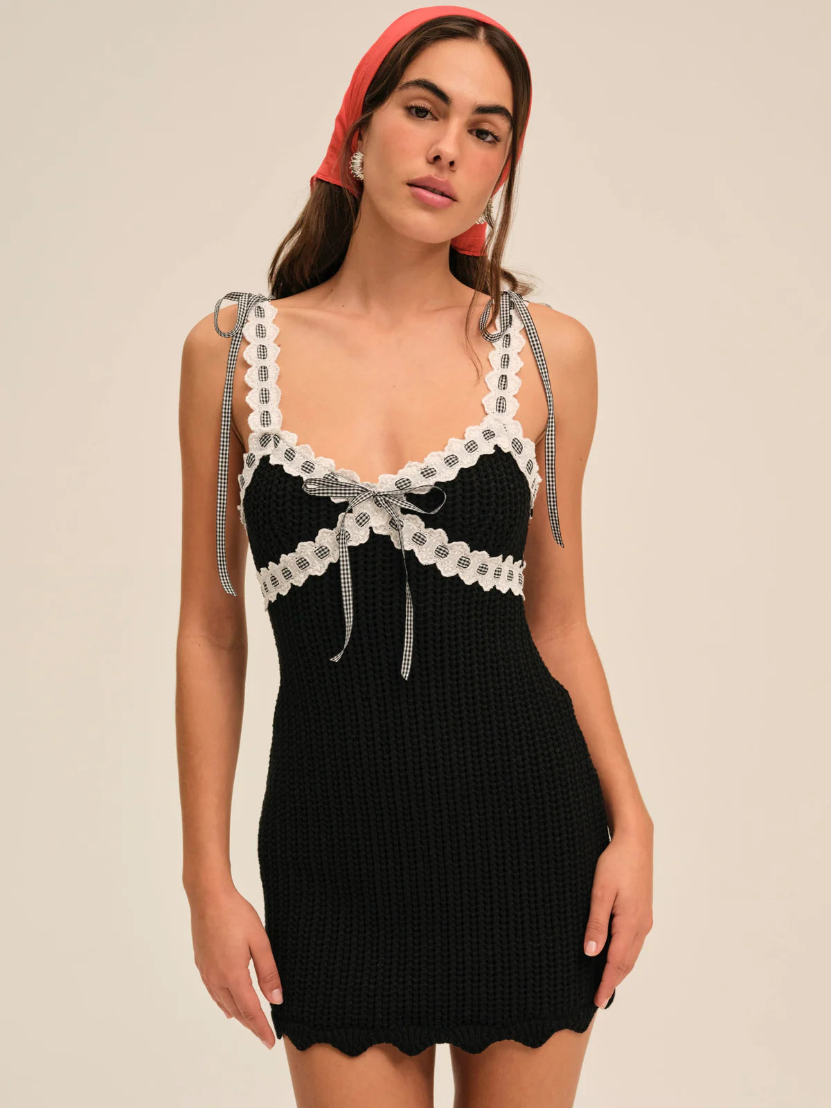 Becka Black Mini Dress