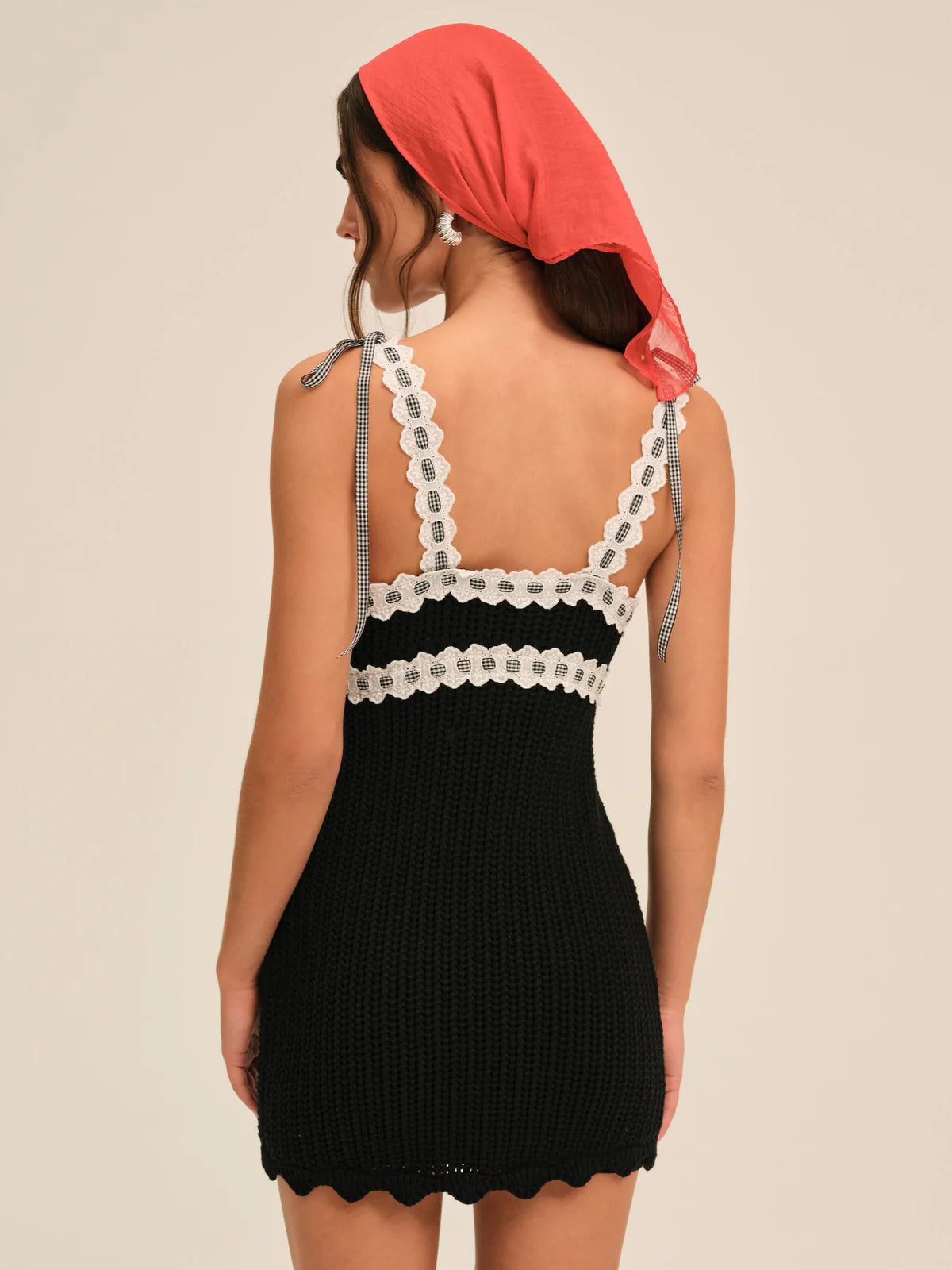 Becka Black Mini Dress