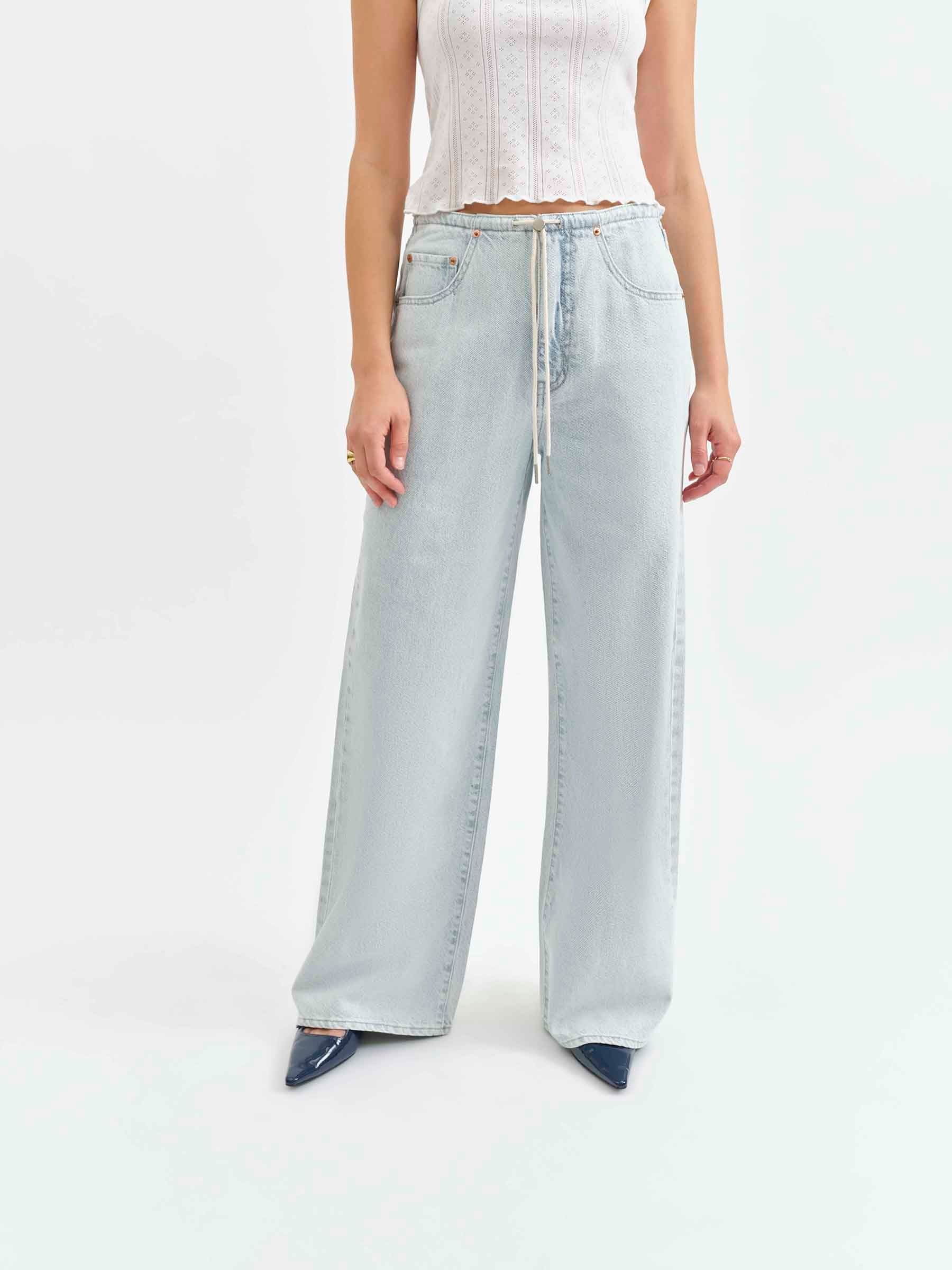 Daze Madison Mid Rise Wide Leg