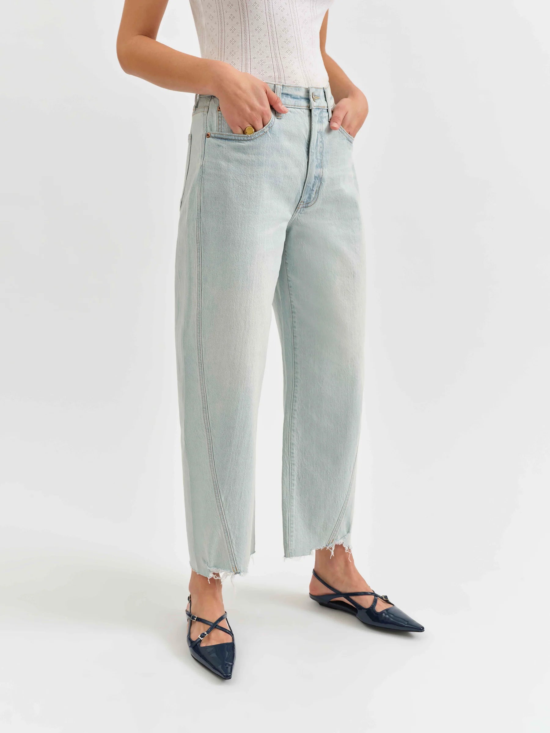 Daze Westward Barrel Jean