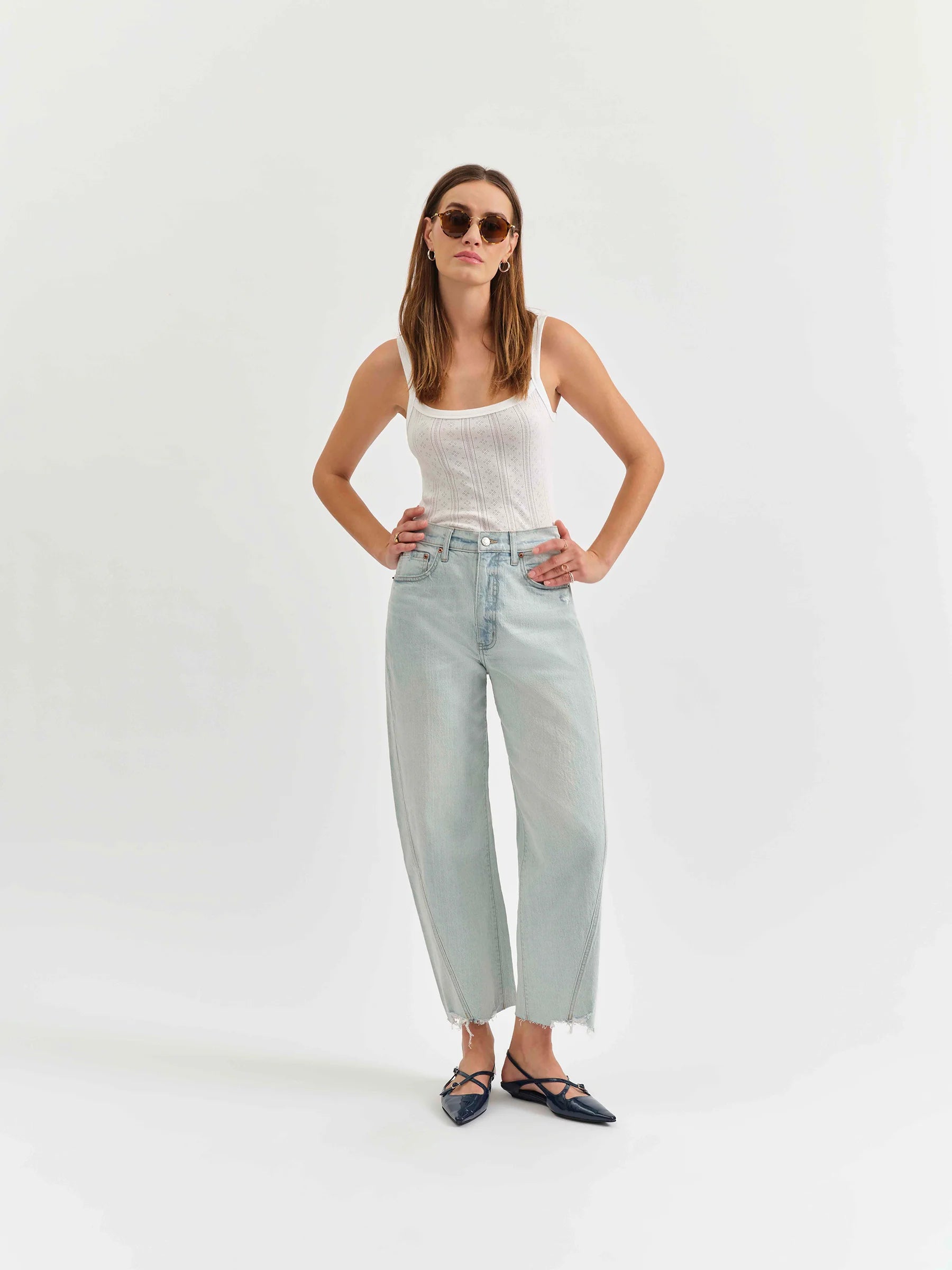 Daze Westward Barrel Jean
