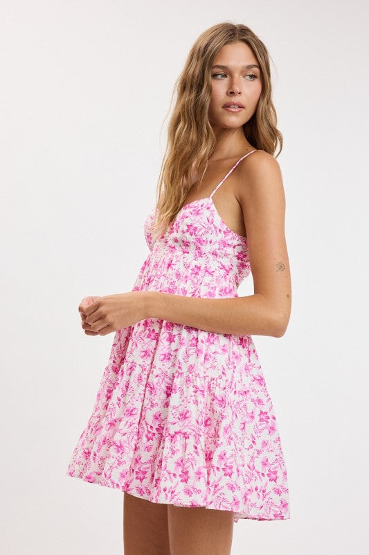 Napa Life Dress-Pink Morango