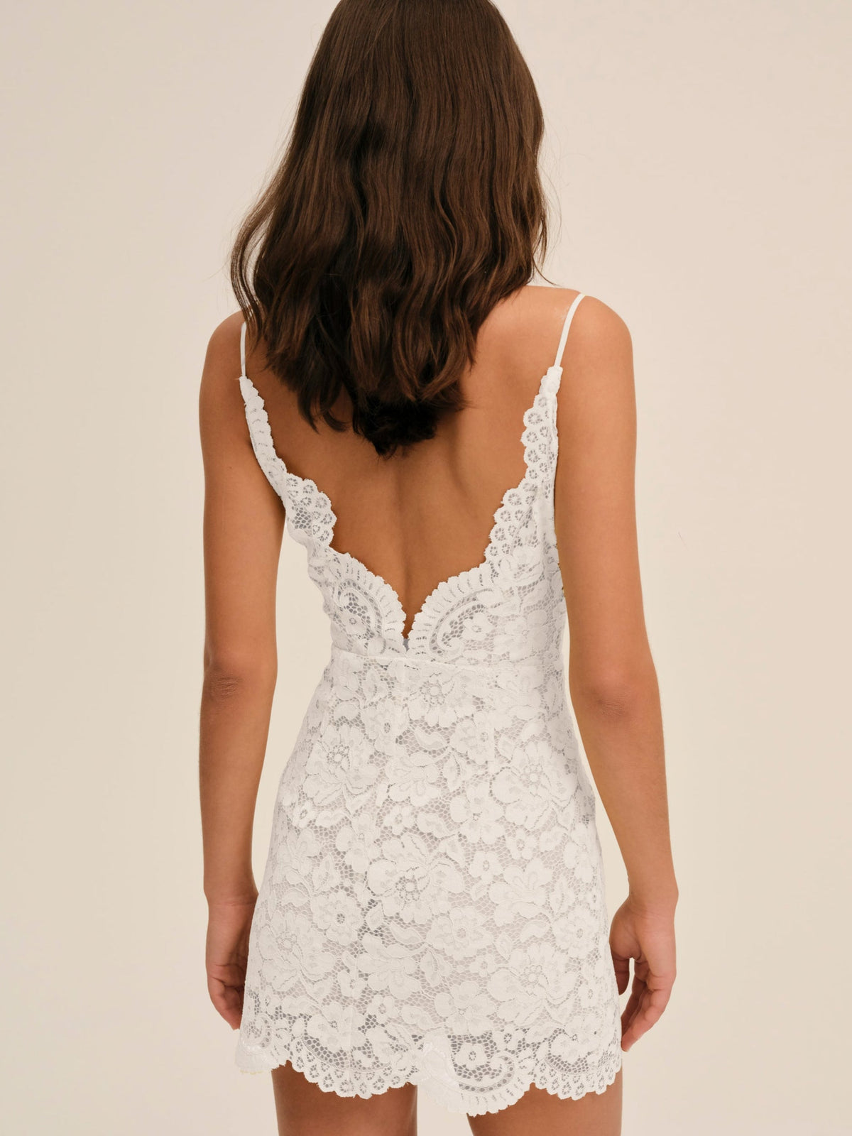 Lakeside White Mini Dress