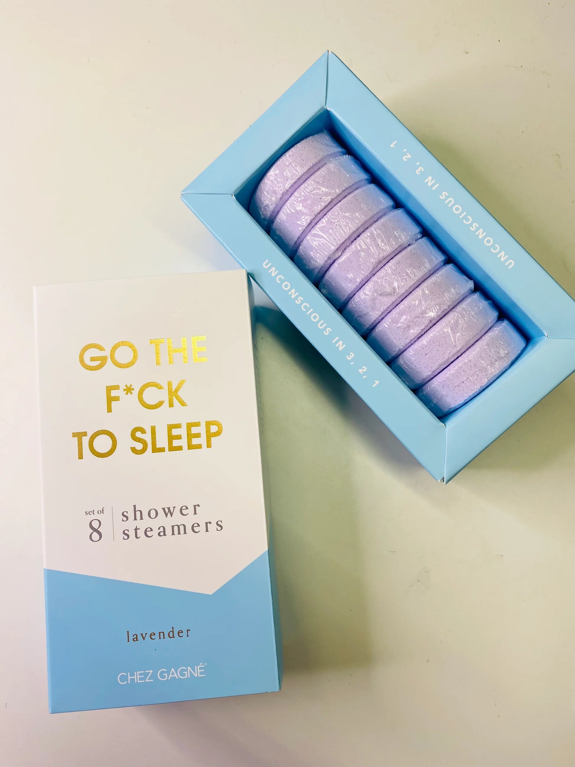 Go The F*** To Sleep Shower Steamers