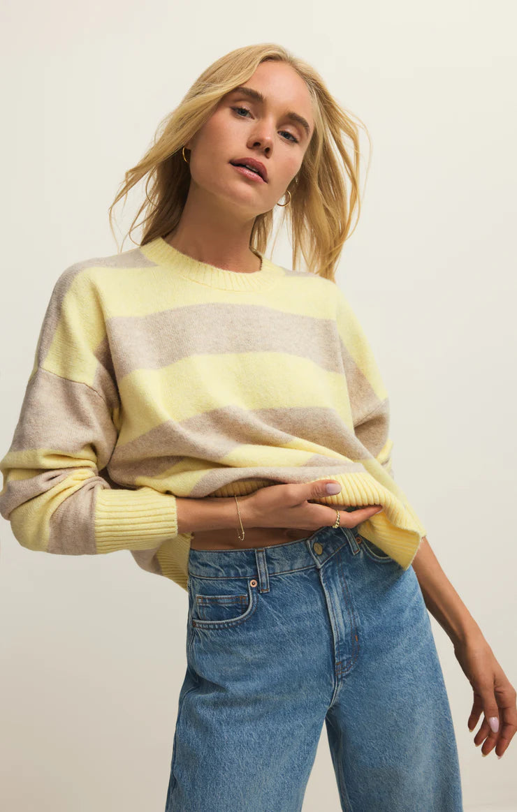 Z Supply Cirrus Stripe Sweater