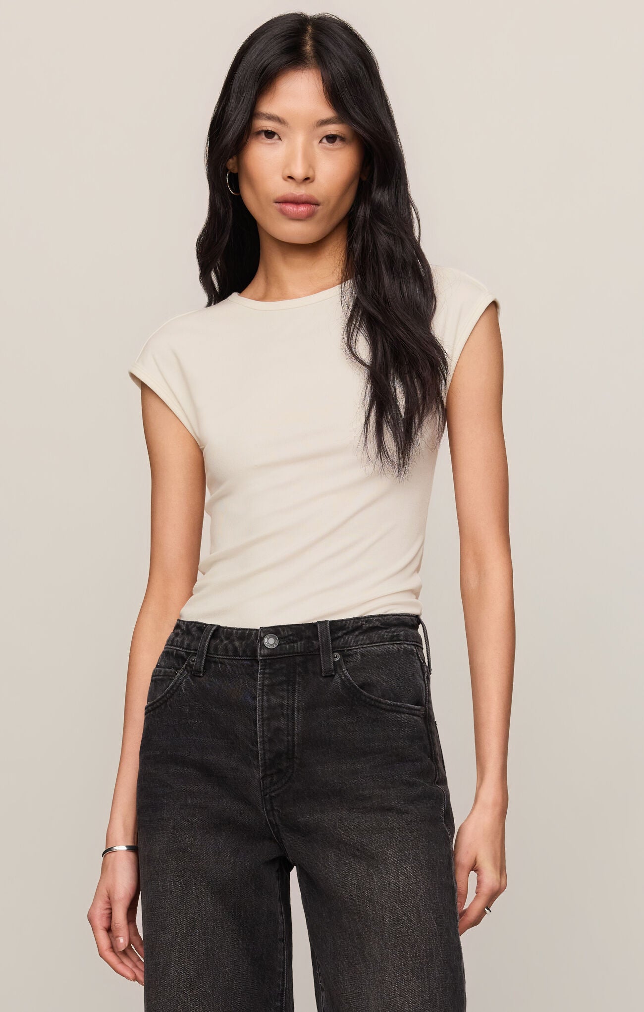 Z Supply Soft Trace Second Skin Top-Cloud