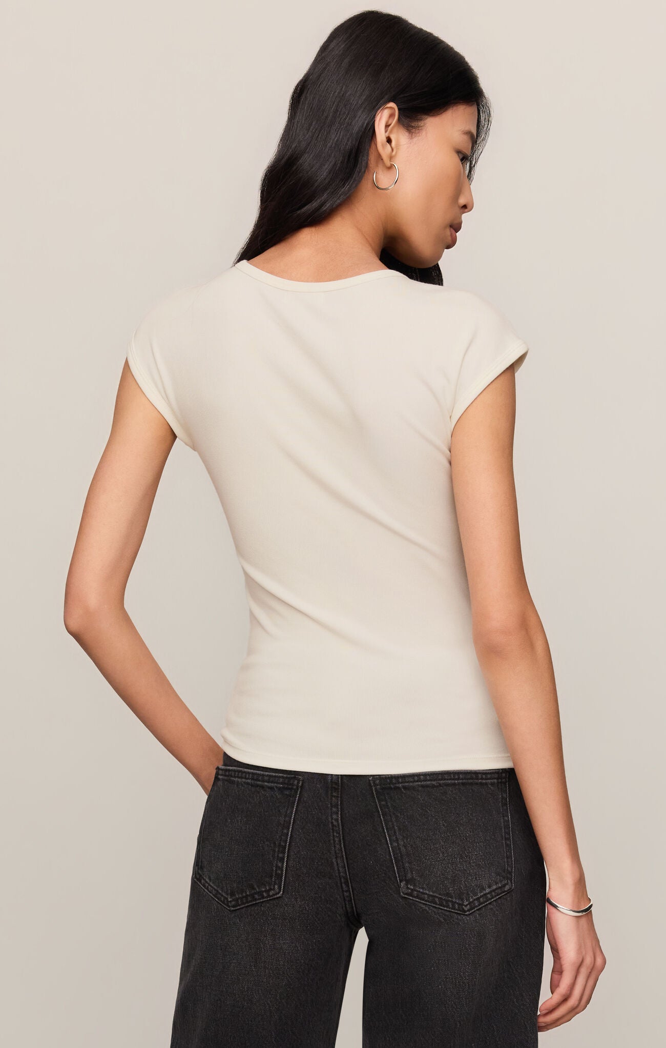 Z Supply Soft Trace Second Skin Top-Cloud