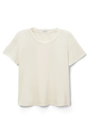 Perfect White Tee Harley Boxy Crewneck Tee – Sugar Relaxed Fit Cotton T-Shirt