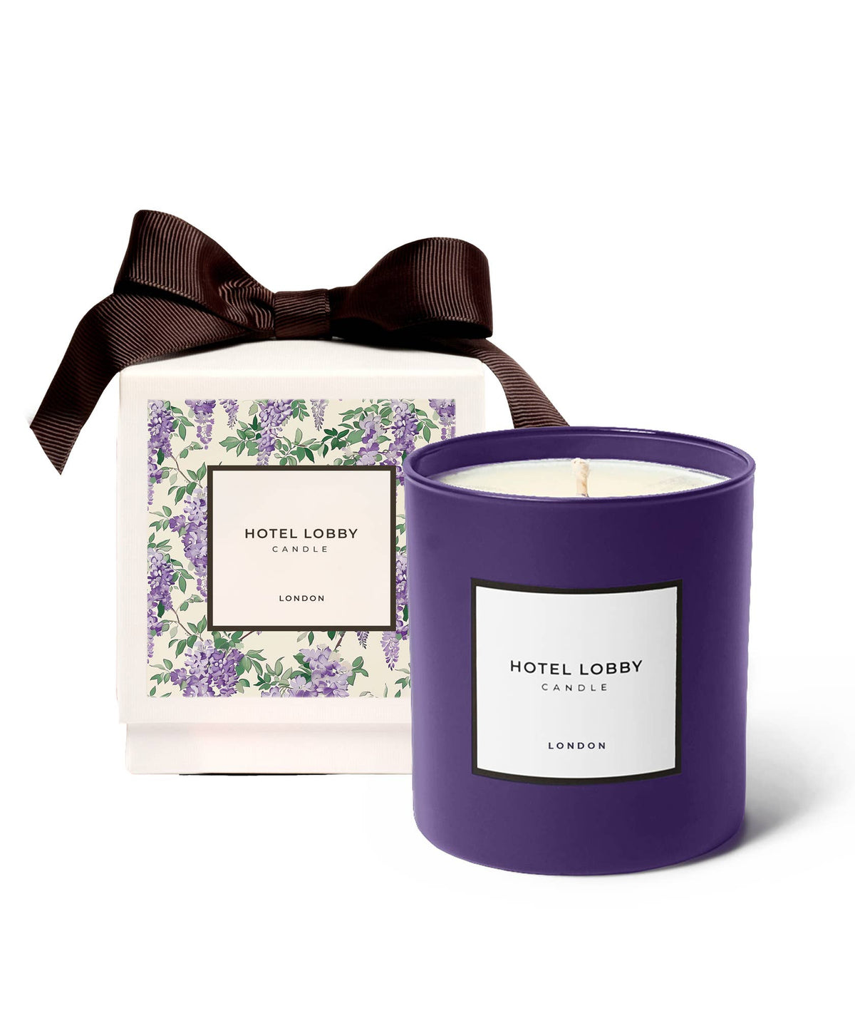 London Luxury Soy Candle – Earl Grey, Lavender & Vanilla by Hotel Lobby Candle