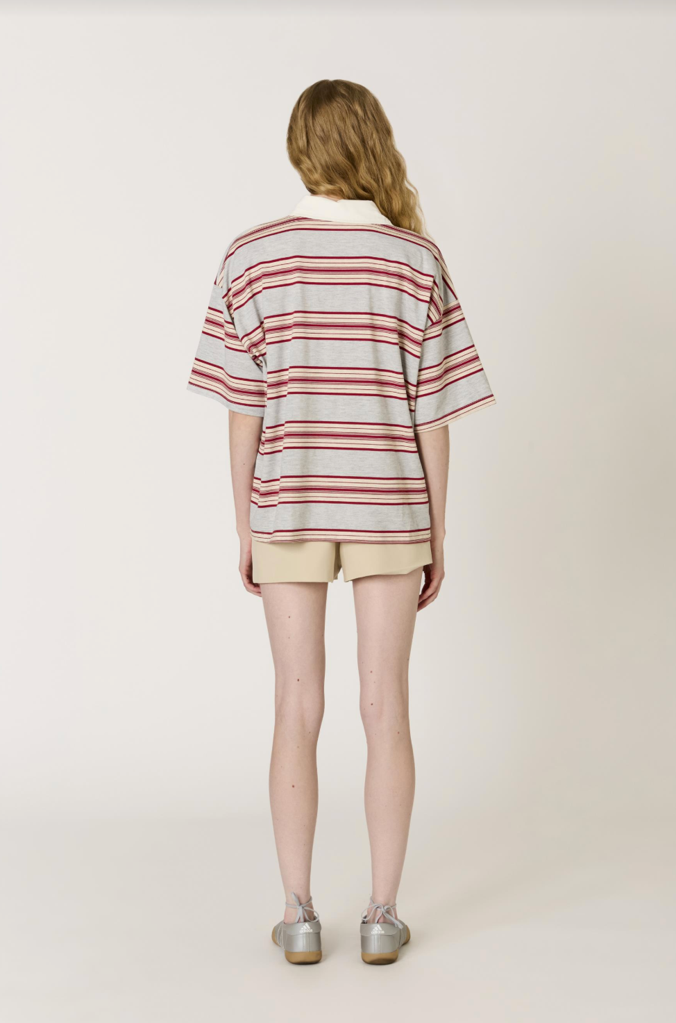 NIA Ronda Striped Rugby Top