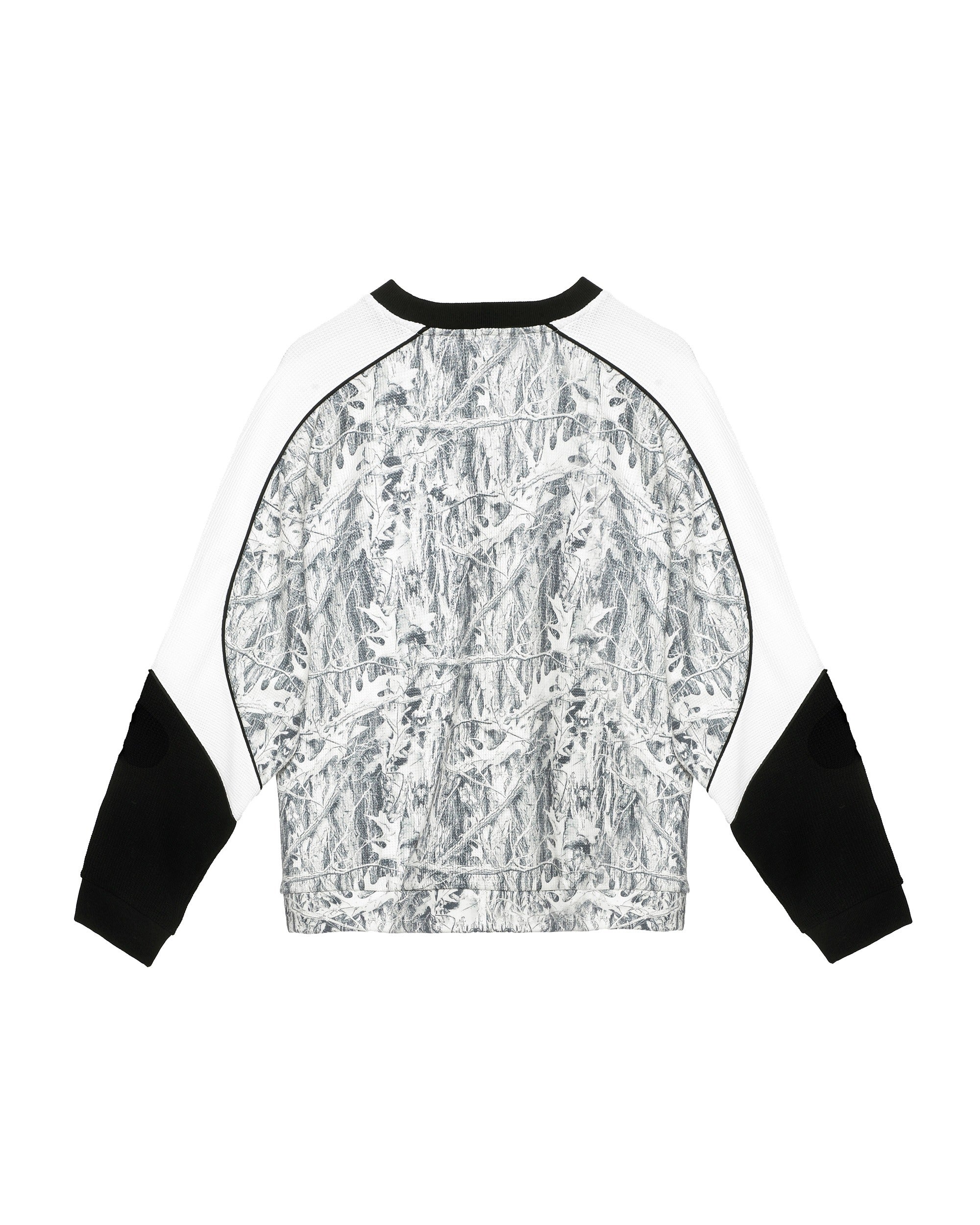 Boys Lie Snowed-In Camo Thermal Kara Crew