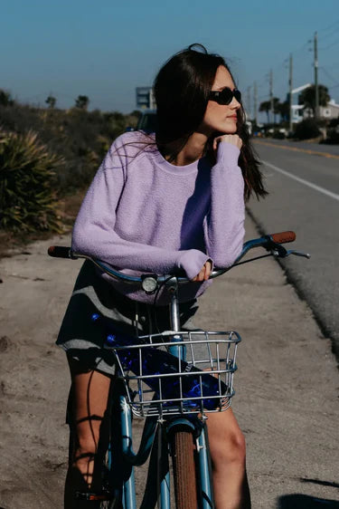 Perfect White Tee Ziggy Ultraviolet Pullover