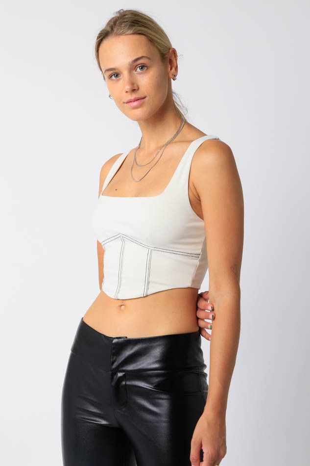 Creed Ivory Crop Top