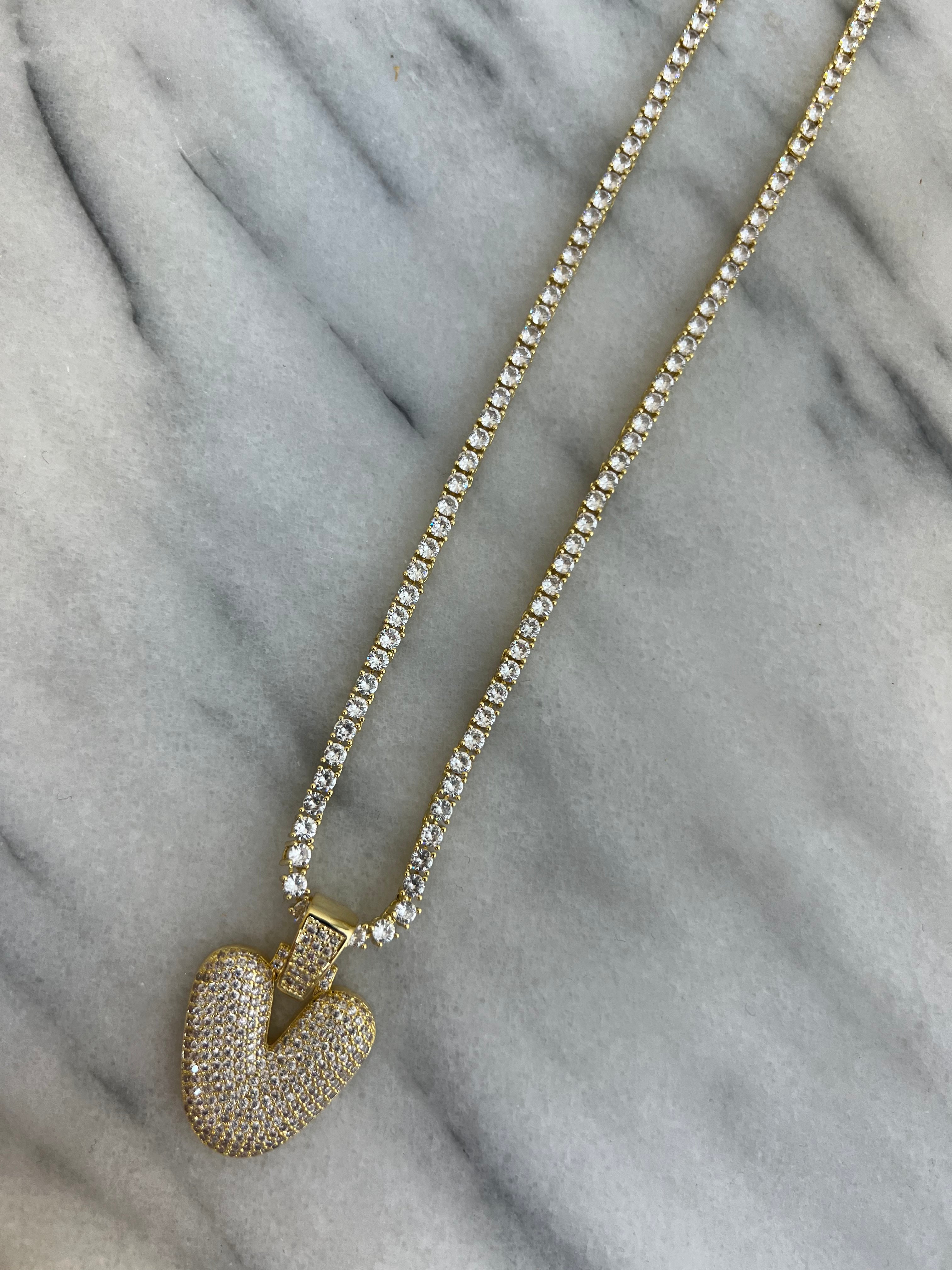 Bubble Initial InterCHAINable Necklace