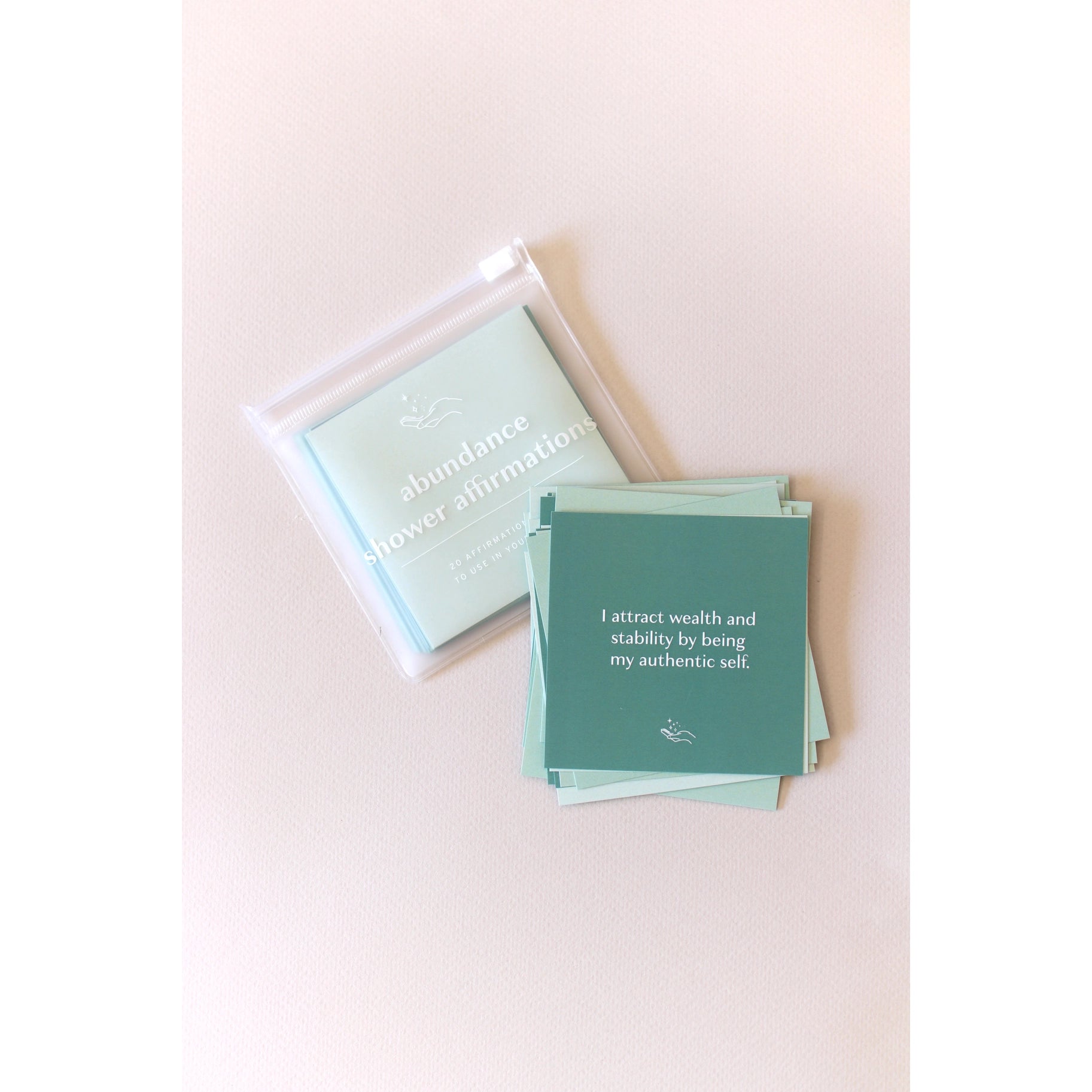 Shower Affirmation Cards