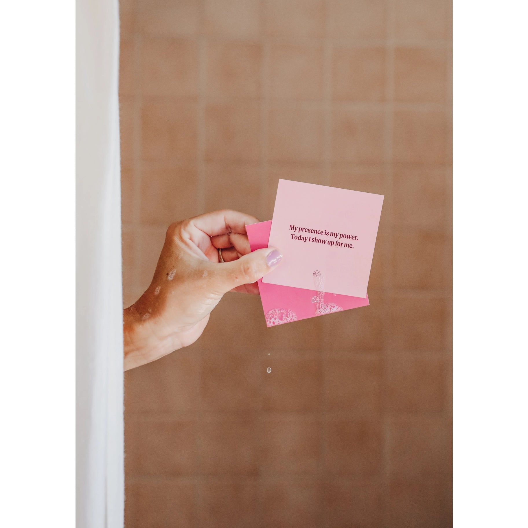 Shower Affirmation Cards