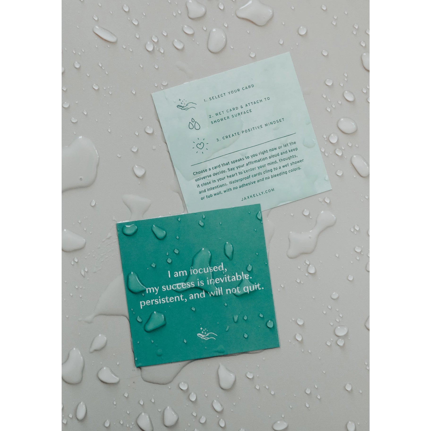 Shower Affirmation Cards