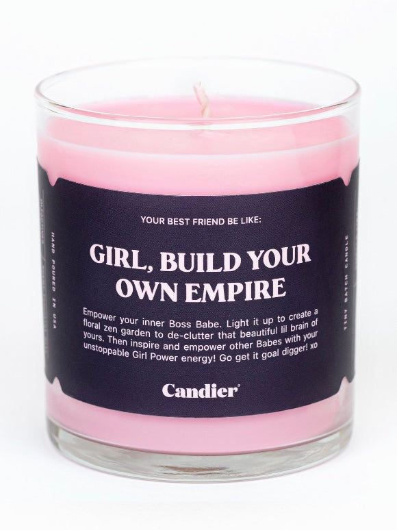 Build Your Empire Candle