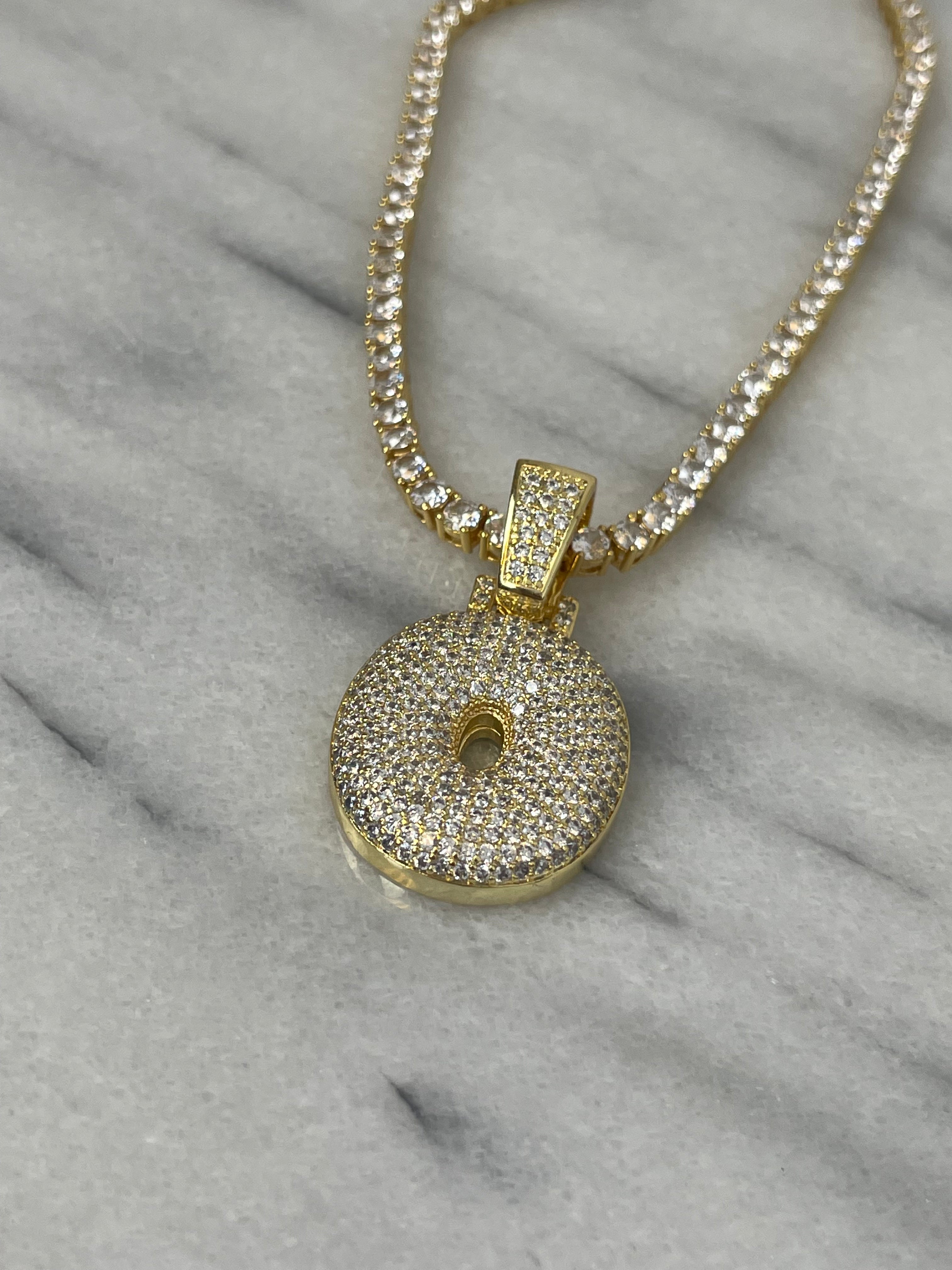 Bubble Initial InterCHAINable Necklace