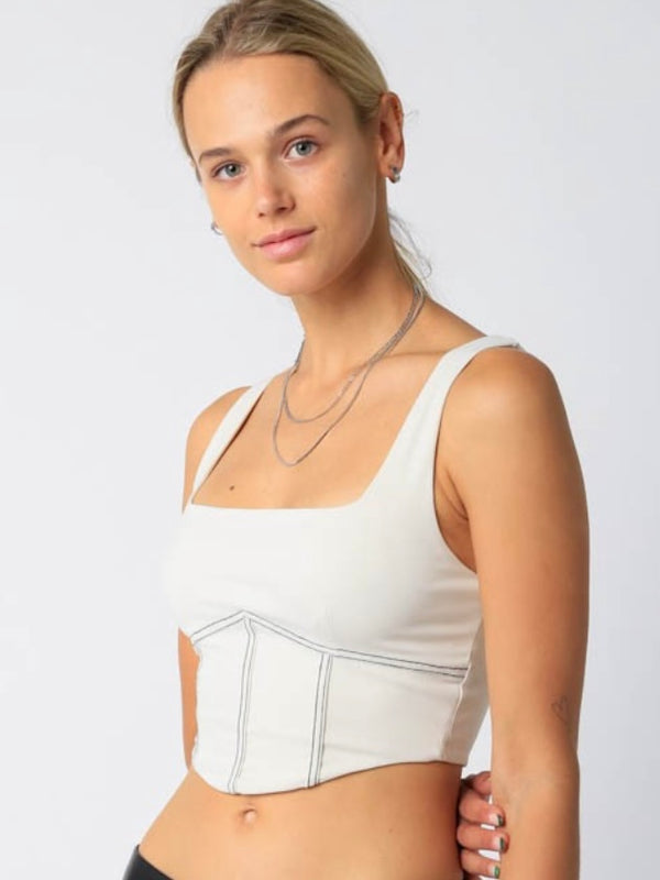 Creed Ivory Crop Top