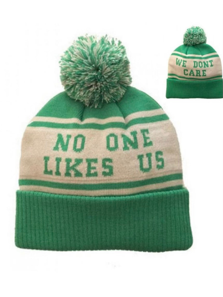 Eagles Pride “No One Likes Us” Pom Pom Beanie