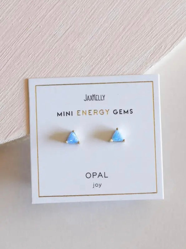 Mini Energy Gem Opal Joy Earring