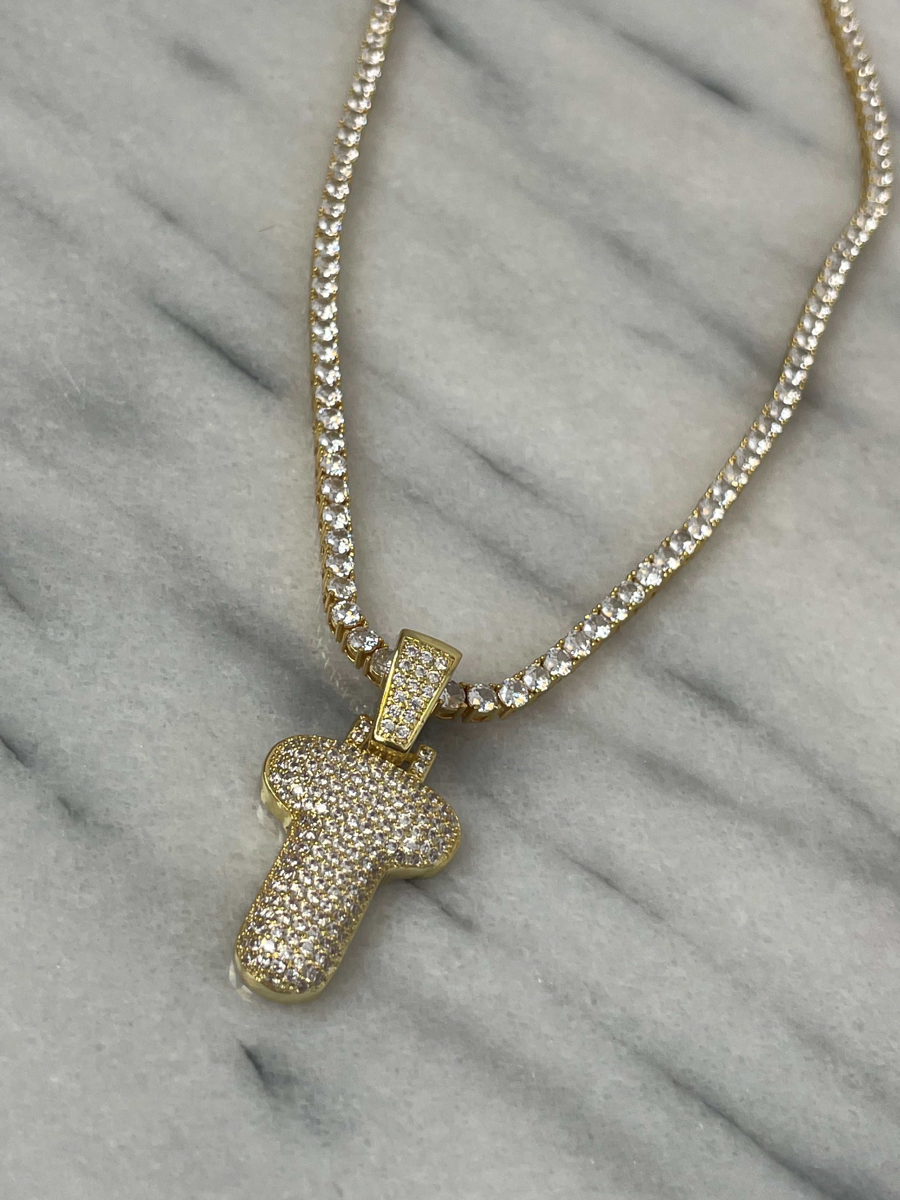 Bubble Initial InterCHAINable Necklace